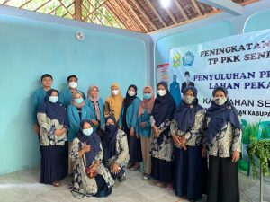 Pemanfaatan Pekarangan Rumah Menuju Keluarga Tahan Pangan dan Pencegahan Stunting dengan Daun Kelor  Di Dusun Kabrokan Wetan, Pajangan, Bantul