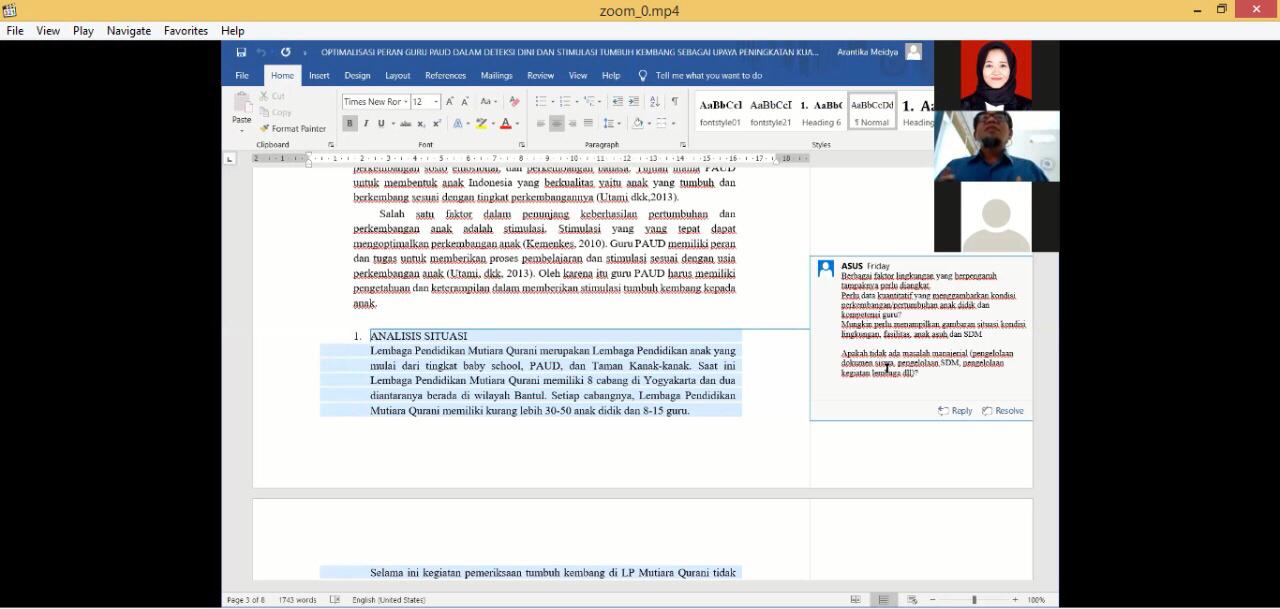 Webinar Workshop Penulisan Proposal Pengabdian Masyarakat