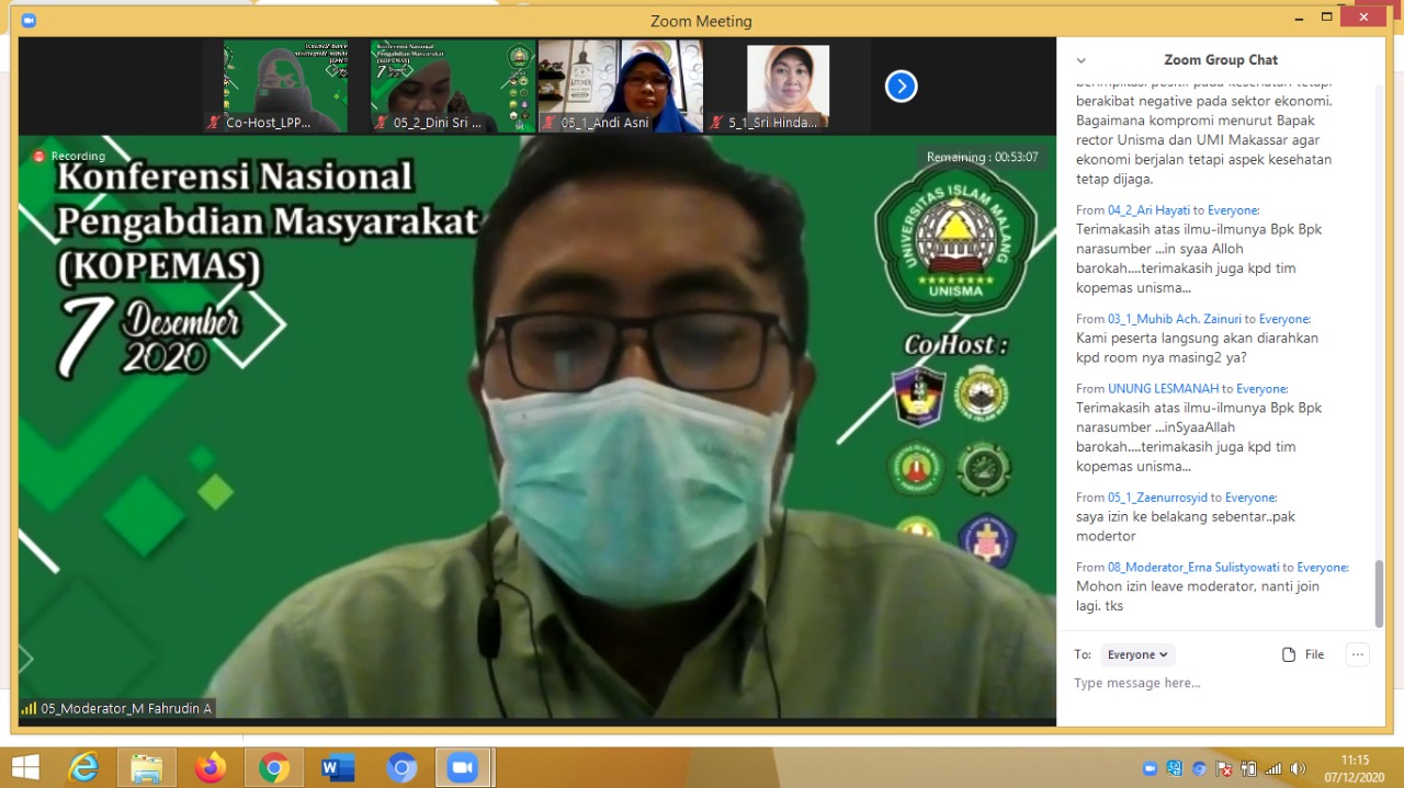 Konferensi Nasional Pengabdian Masyarakat Kolaborasi UAA-Unisma