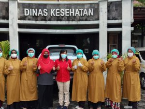 Peran Aktif Dosen Prodi PSIK Universitas Alma Ata Dalam Program Vaksin Covid-19 Bersama  Dinas Kesehatan dan PPNI Kabupaten Bantul