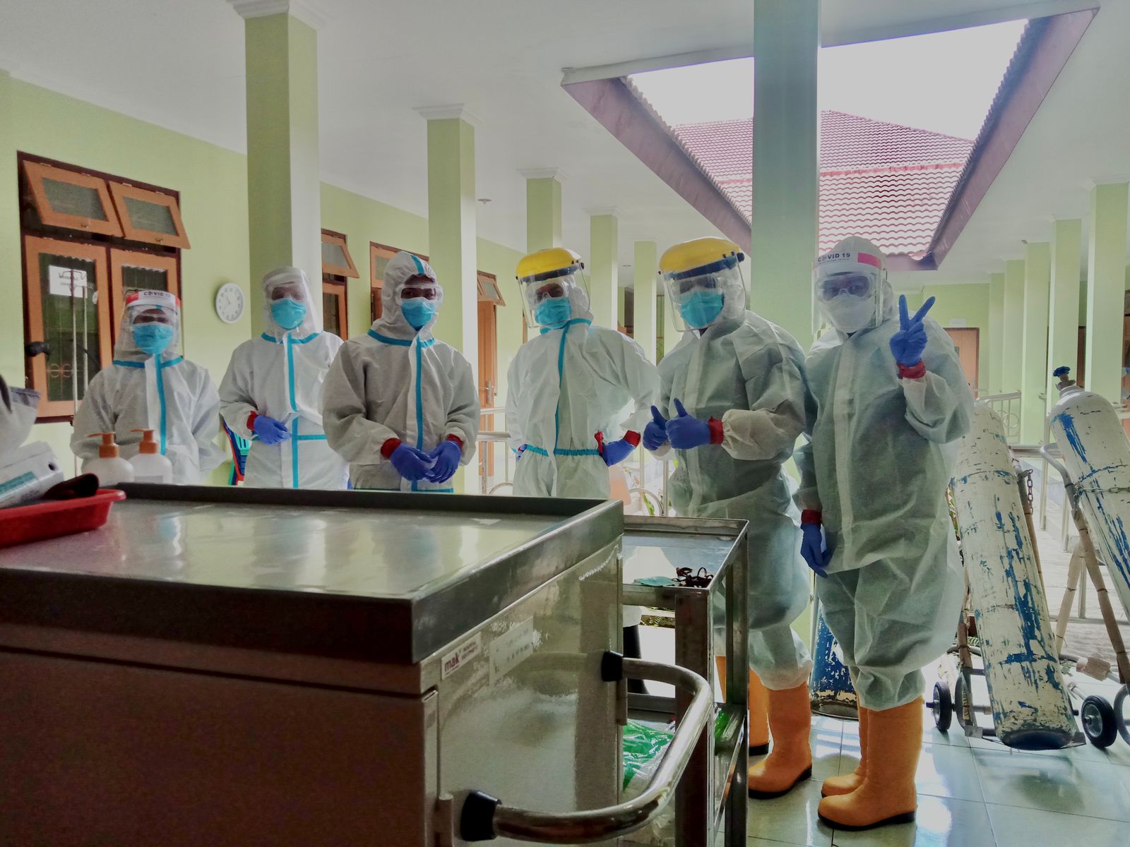PRODI ILMU KEPERAWATAN FIKES UAA IKUT SERTA DALAM PENANGANAN PANDEMI COVID-19 DIY MELALUI PROYEK KEMANUSIAN MBKM
